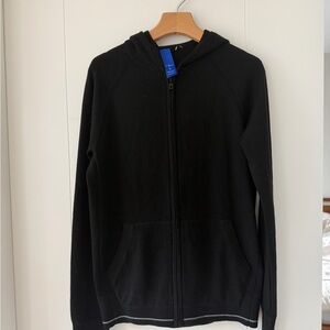 Kit and Ace Marina Wool Black Hoodie Size S